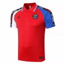 Polo Paris Saint Germain 2020-21 Rouge Blanc Bleu