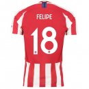 Thailande Maillot Atletico Madrid NO.18 Felipe 2019-20 Rouge