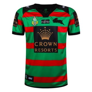 Thailande Maillot Rabbitohs 1ª 2017 2018 Vert