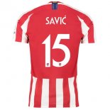 Thailande Maillot Atletico Madrid NO.15 Savic 2019-20 Rouge