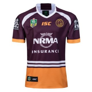 Thailande Maillot Brisbane Broncos 1ª 2018 Purpura