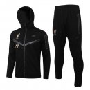 Sweat Shirt Capuche Ensemble Complet Liverpool 2022-23 Noir