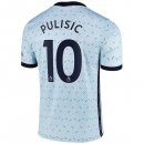 Maillot Chelsea NO.10 Pulisic 2ª 2020-21 Bleu