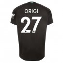 Maillot Liverpool NO.27 Origi 3ª 2019-20 Noir