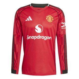 Thailande Maillot Manchester United 1ª ML 2025-26