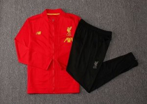 Survetement Enfant Liverpool 2019-20 Noir Rouge