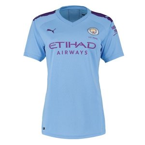 Maillot Manchester City 1ª Femme 2019-20 Bleu