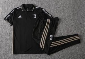 Polo Conjunto Complet Juventus 2019-20 Jaune Noir