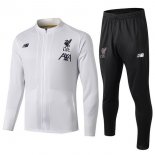 Survetement Enfant Liverpool 2019-20 Blanc Noir