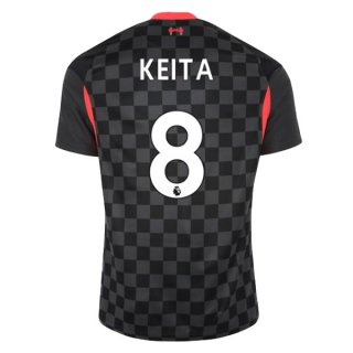 Maillot Liverpool NO.8 Keita 3ª 2020-21 Noir