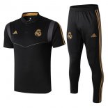 Polo Conjunto Complet Real Madrid 2019-20 Noir Gris