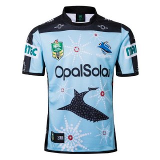 Thailande Maillot Cronulla Sharks 2018 Bleu