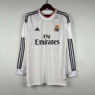 Thailande Maillot Real Madrid 1ª ML Retro 2013 2014