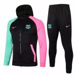 Sweat Shirt Capuche Barcelone 2020-21 Noir Vert Rose Sweat Shirt Capuche Barcelone 2020-21 Noir Vert Rose