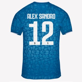 Maillot Juventus NO.12 Alex Sangro 3ª 2019-20 Bleu