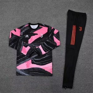 Survetement Juventus 2020-21 Rose Noir Orange