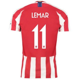 Thailande Maillot Atletico Madrid NO.11 Lemar 1ª 2019-20 Rouge