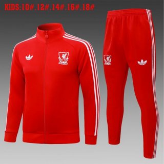 Enfant Survetement Liverpool 2026-27 Rouge 2