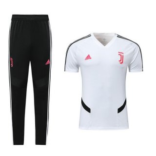 Entrainement Juventus Conjunto Complet 2019-20 Blanc Noir