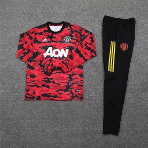 Survetement Manchester United 2020-21 II Rouge Noir