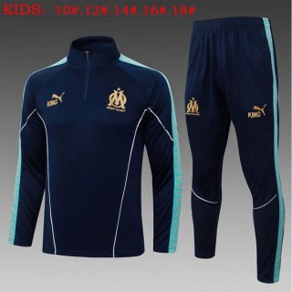 Enfant Sweatshirt Marseille 2026-27 Bleu 3