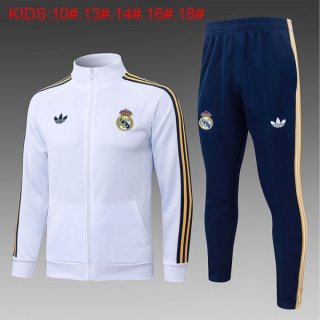 Enfant Survetement Real Madrid 2026-27 Blanc 6