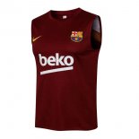 Maillot Barcelone Sans Manches 2022 Rouge