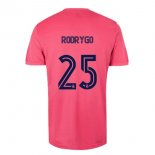 Maillot Real Madrid 2ª NO.25 Rodrygo 2020-21 Rose
