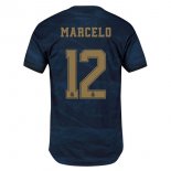 Maillot Real Madrid NO.12 Marcelo 2ª 2019-20 Bleu