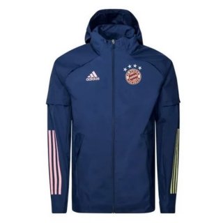 Coupe Vent Bayern Munich 2020-21 Bleu Coupe Vent Bayern Munich 2020-21 Bleu