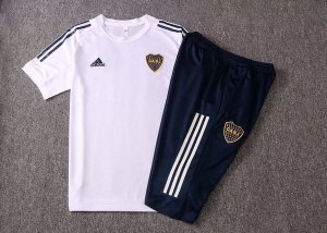 Entrainement Boca Juniors Ensemble Complet 2020-21 Blanc Noir