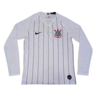 Maillot Corinthians Paulista 1ª ML 2019-20 Blanc