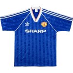 Thailande Maillot Manchester United 3ª Retro 1988 1990 Bleu