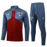 Sweatshirt Sao Paulo 2025-26 Rouge Gris  Sweatshirt Sao Paulo 2025-26 Rouge Gris