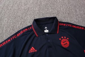 Polo Conjunto Complet Bayern Munich 2019-20 Bleu Gris