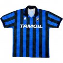 Thailande Maillot Atalanta 1ª Retro 1991 1993 Bleu