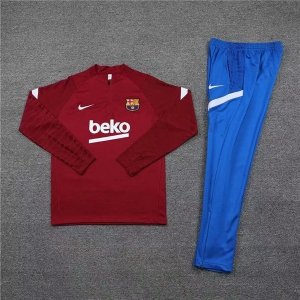 Survetement Barcelone 2021-22 Rouge Bleu Blanc