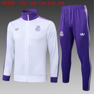 Enfant Survetement Real Madrid 2025-26 Blanc 5 Enfant Survetement Real Madrid 2025-26 Blanc 5