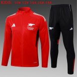 Enfant Survetement Arsenal 2025-26 Rouge 5