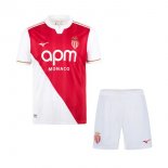 Maillot AS Monaco 1ª Enfant 2025-26