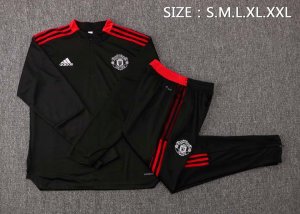 Training Top Manchester United 2022 Noir Rouge