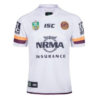 Thailande Maillot Brisbane Broncos 2ª 2018 Blanc