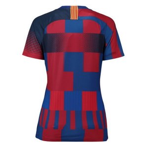 Maillot Barcelone Femme 20th Bleu Rouge