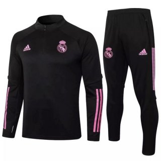 Survetement Real Madrid 2020-21 Noir Rose