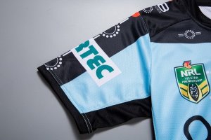 Thailande Maillot Cronulla Sharks 2018 Bleu