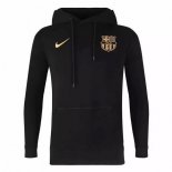 Sweat Shirt Capuche Barcelone 2020-21 Noir