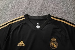 Entrainement Real Madrid Conjunto Complet 2019-20 Noir Jaune