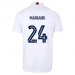 Maillot Real Madrid 1ª NO.24 Mariano 2020-21 Blanc