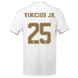 Maillot Real Madrid NO.25 Vinicius JR. 1ª 2019-20 Blanc