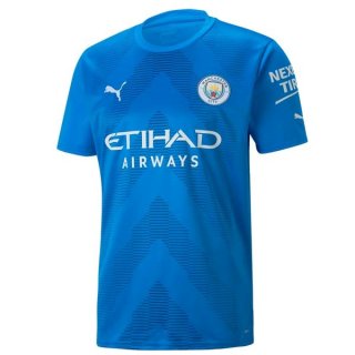 Thailande Maillot Manchester City Gardien 2022-23 Bleu